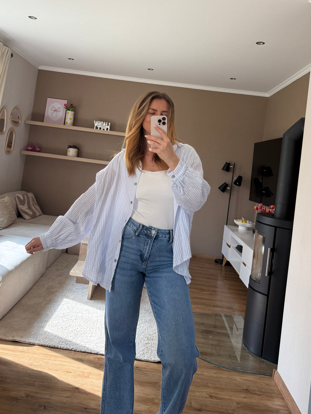 Musselinbluse - Sunny