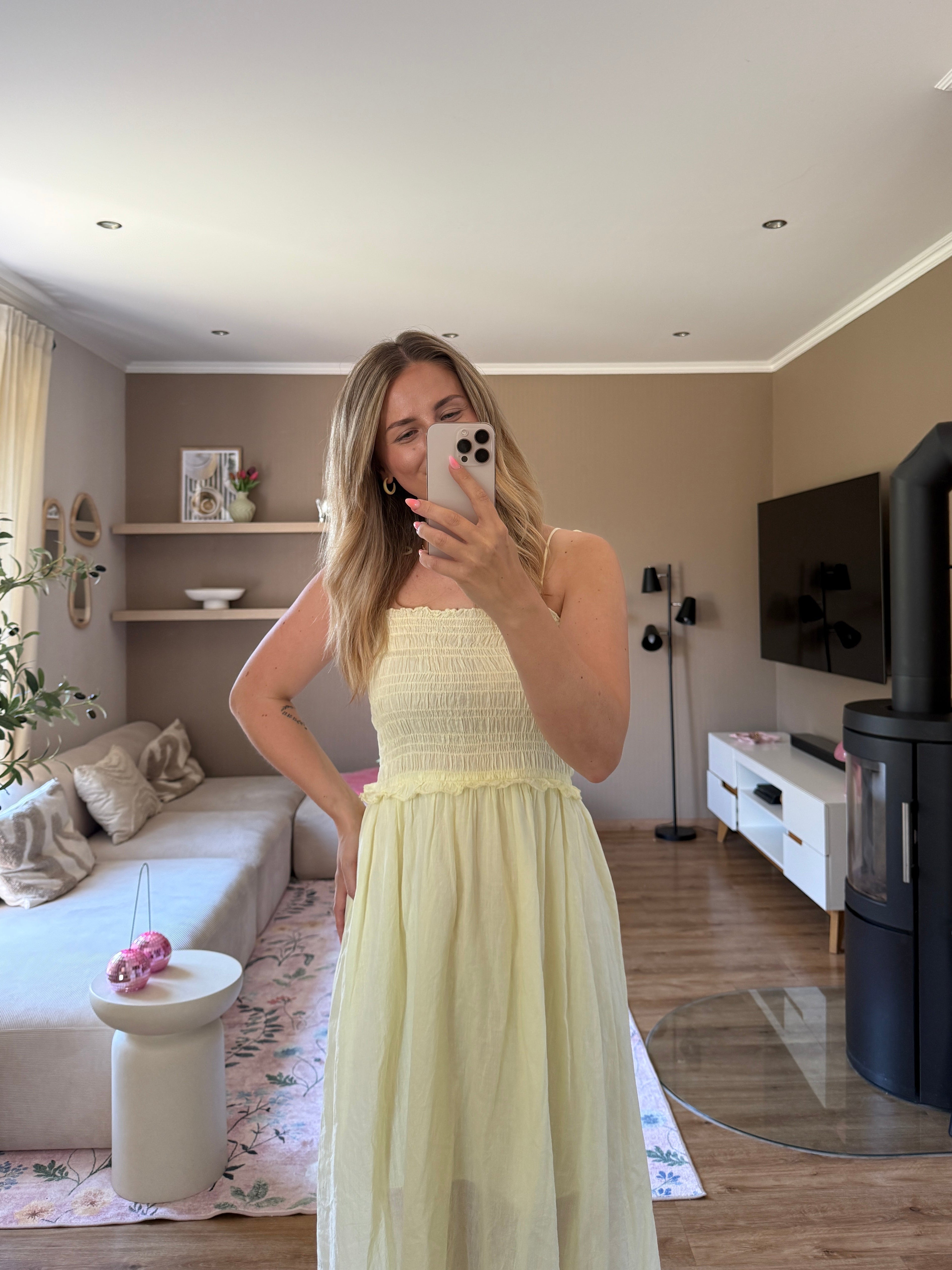 Kleid - Shirred