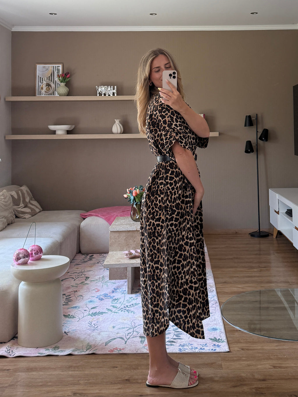 Kleid - Leopard