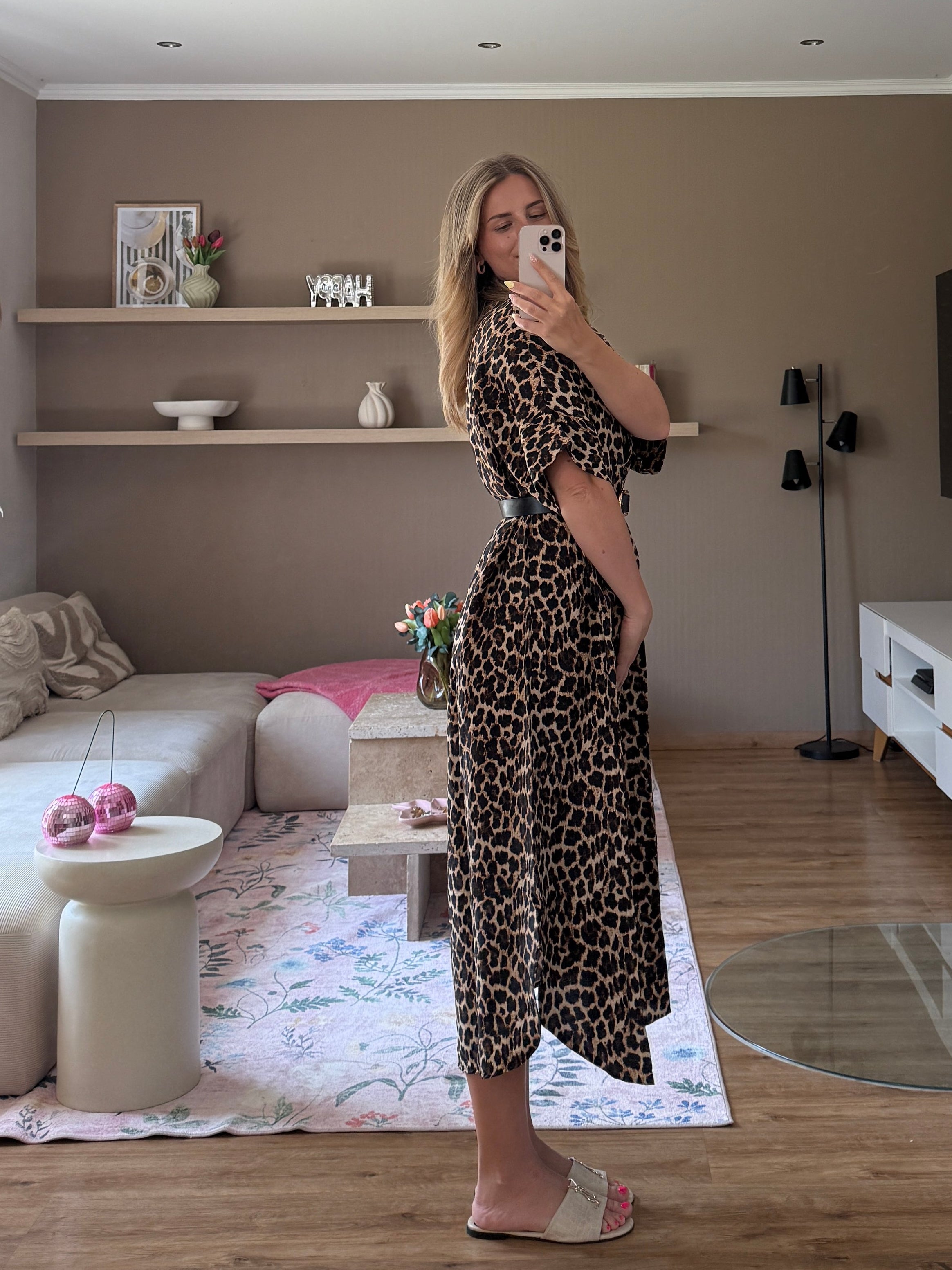 Kleid - Leopard
