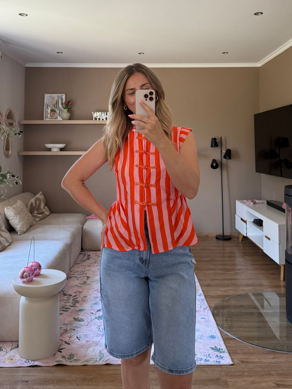 Bluse - Mandarin