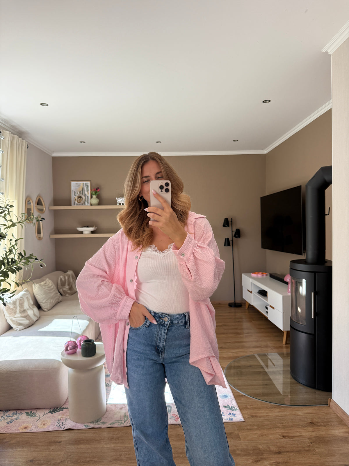 Musselinbluse - Sunny