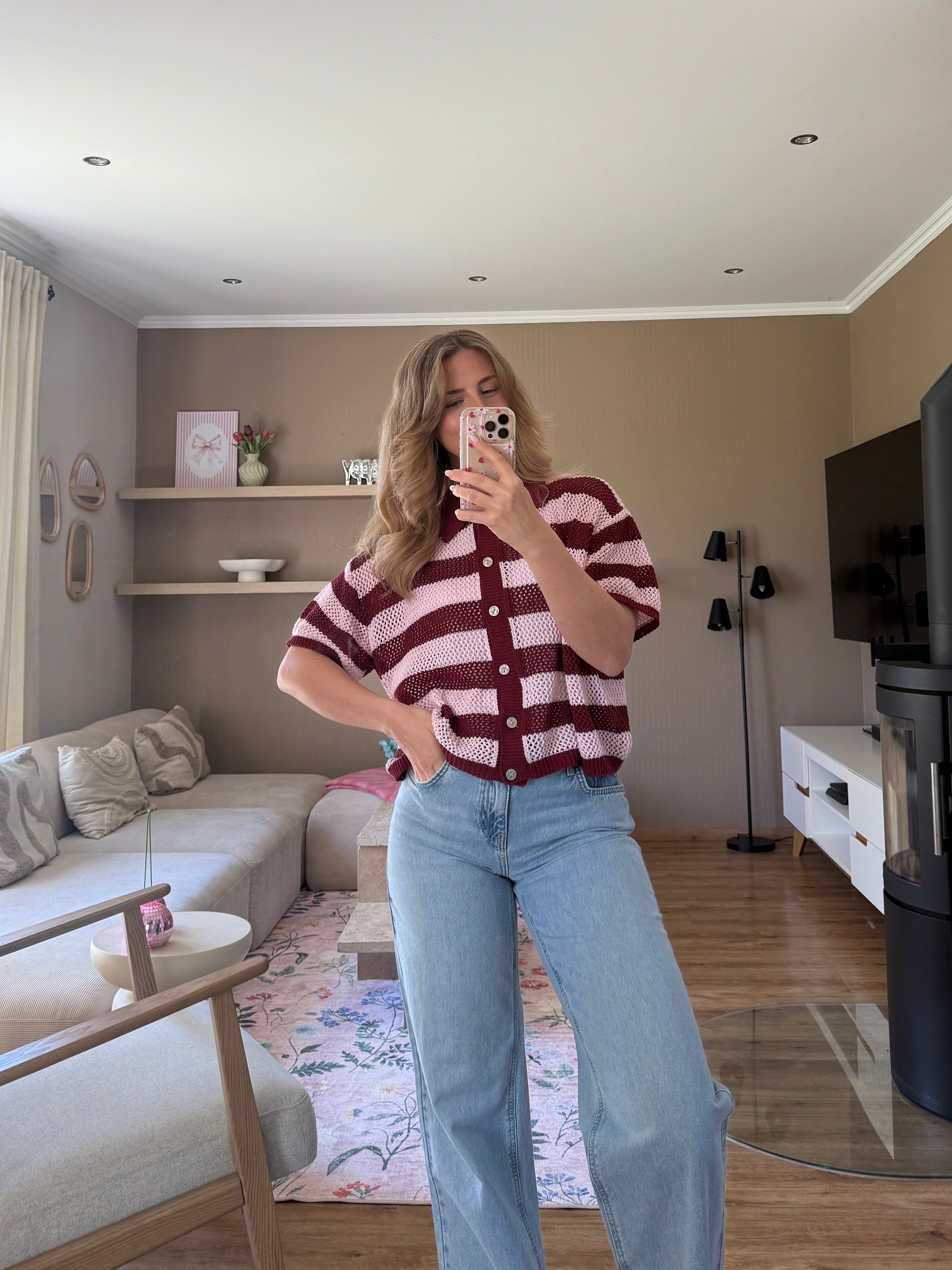 Cardigan - Berry