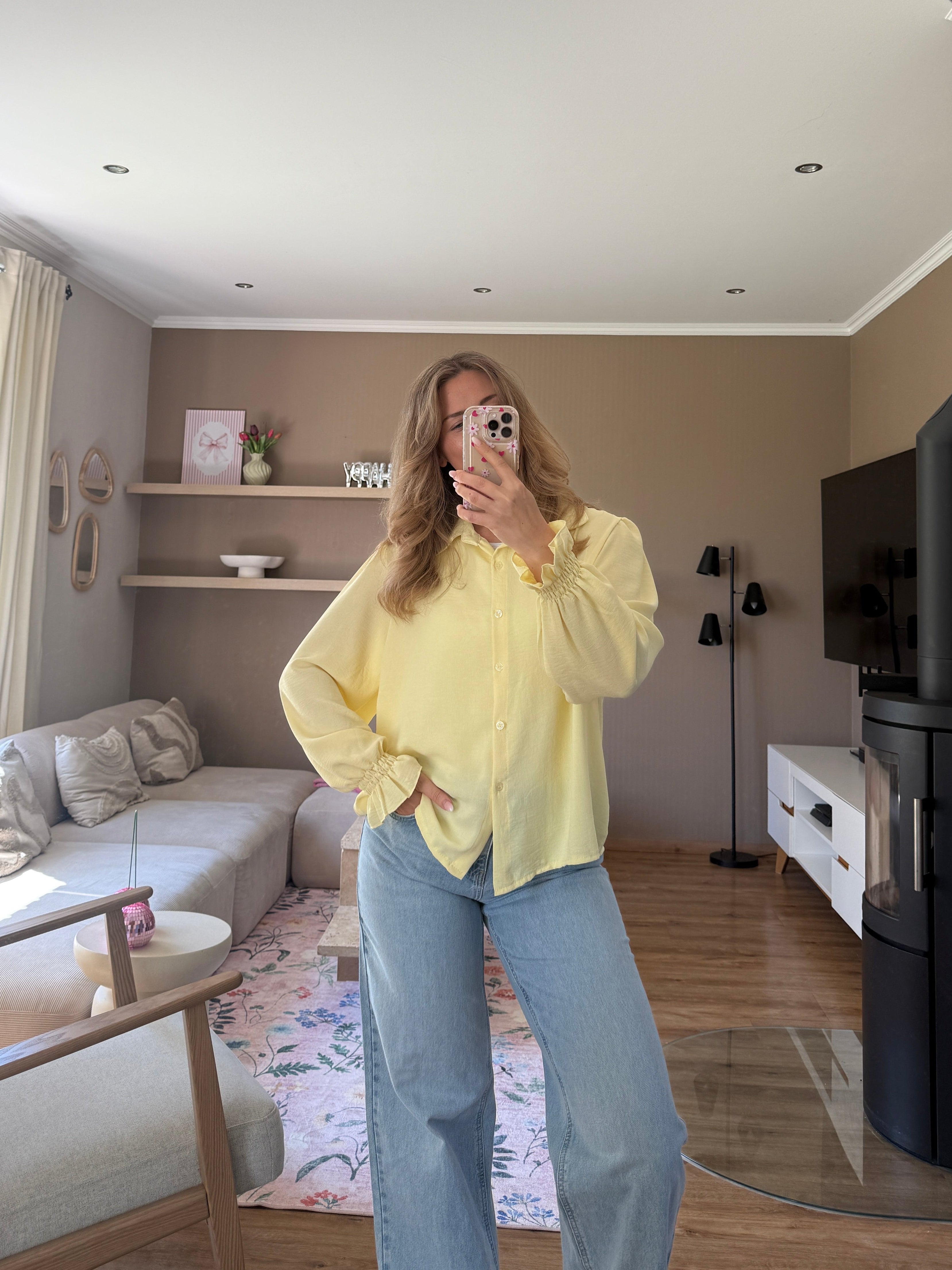Bluse - Ruffle Touch
