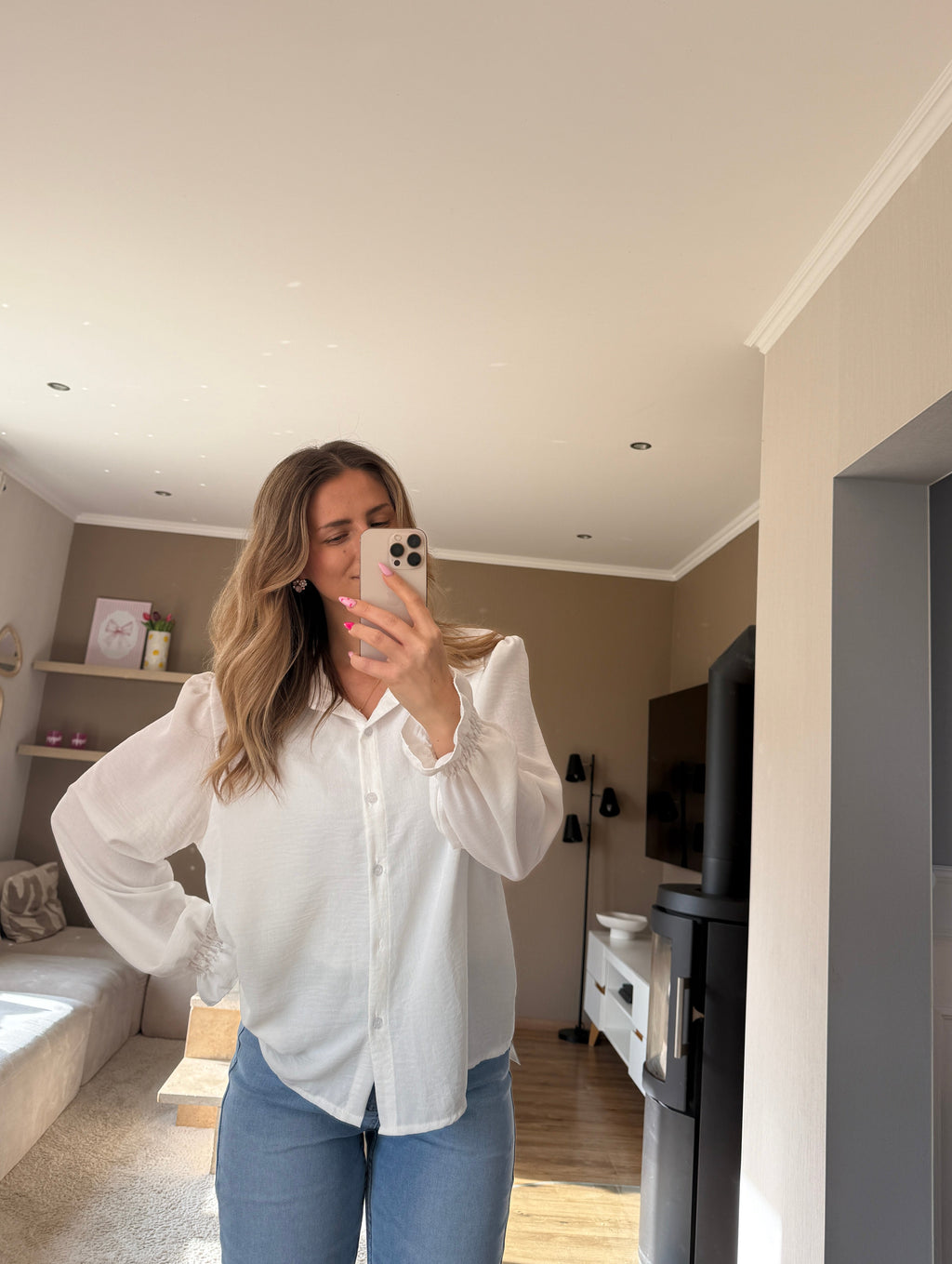 Bluse - Ruffle Touch