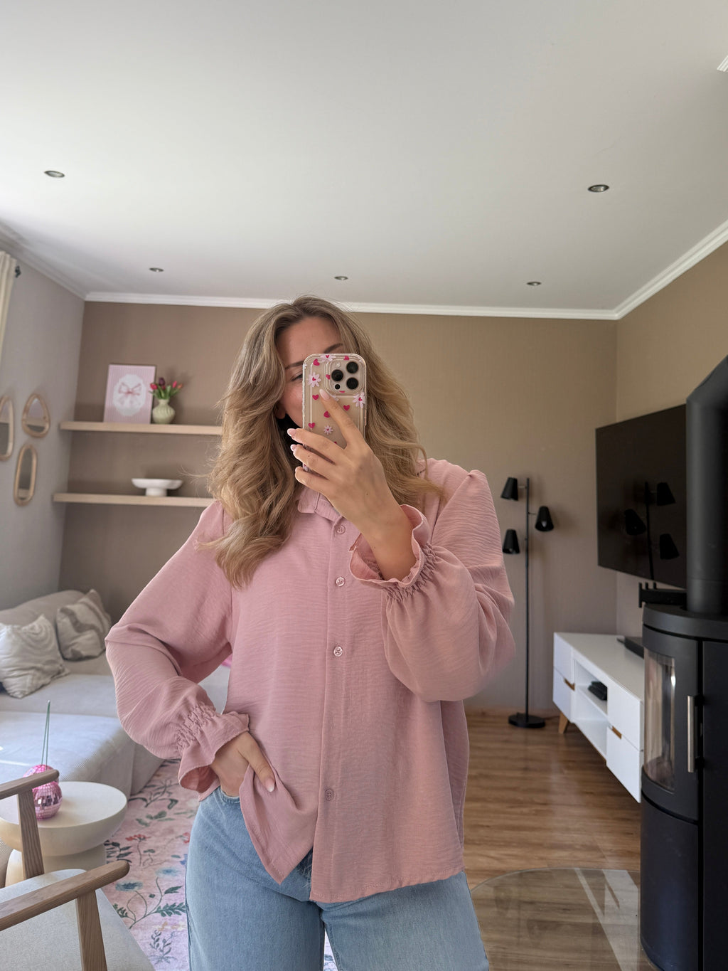 Bluse - Ruffle Touch