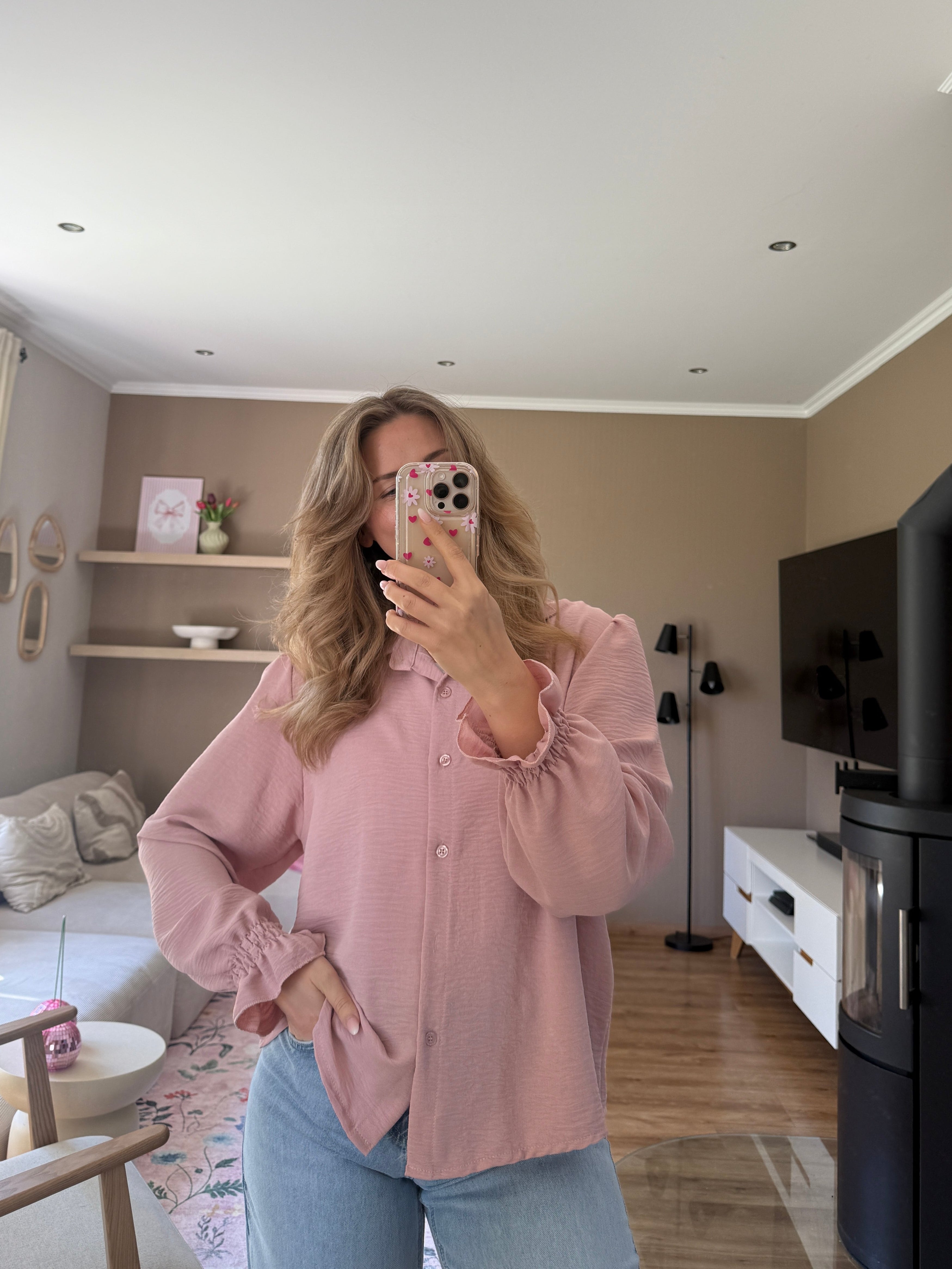 Bluse - Ruffle Touch