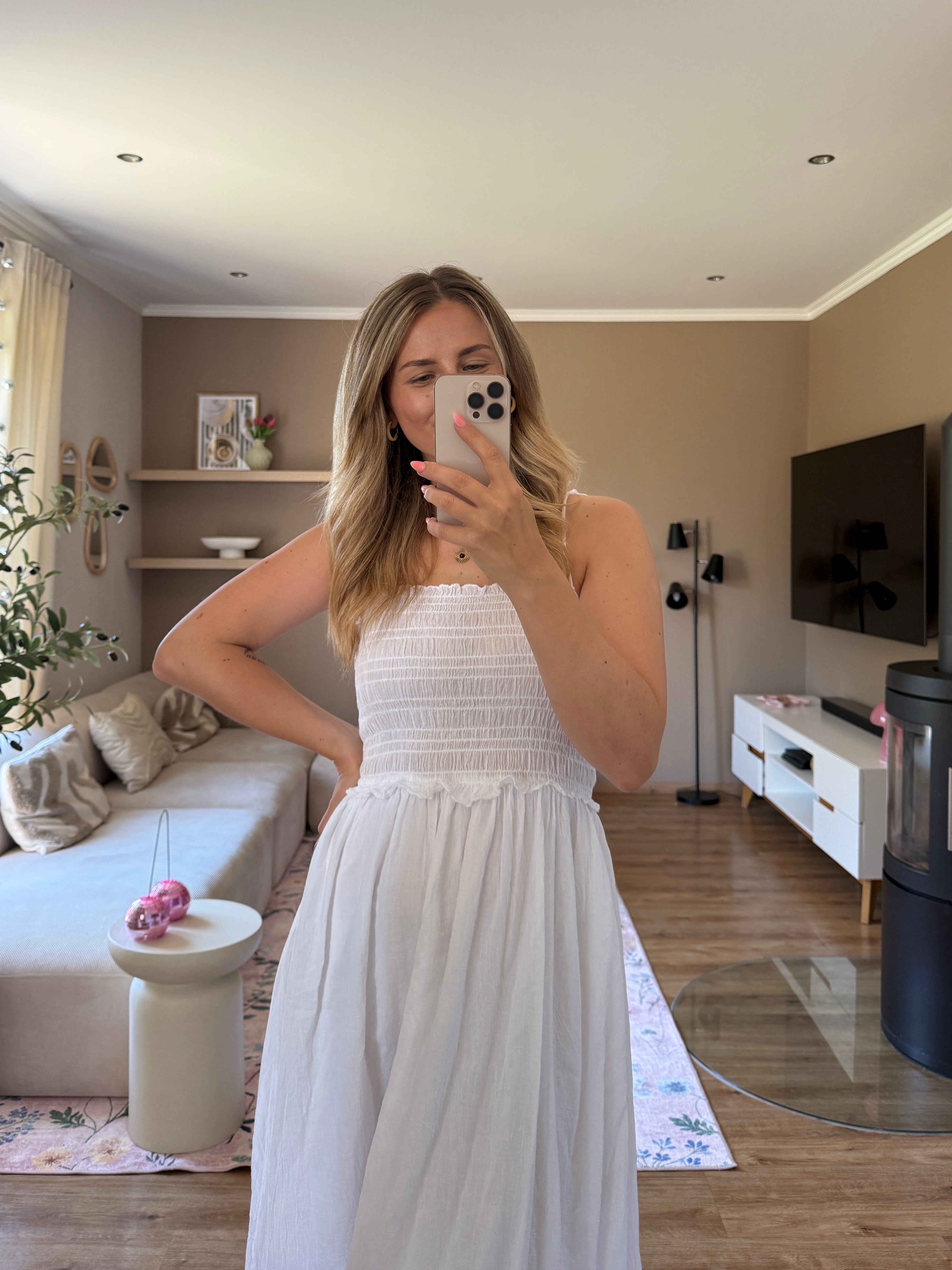 Kleid - Shirred