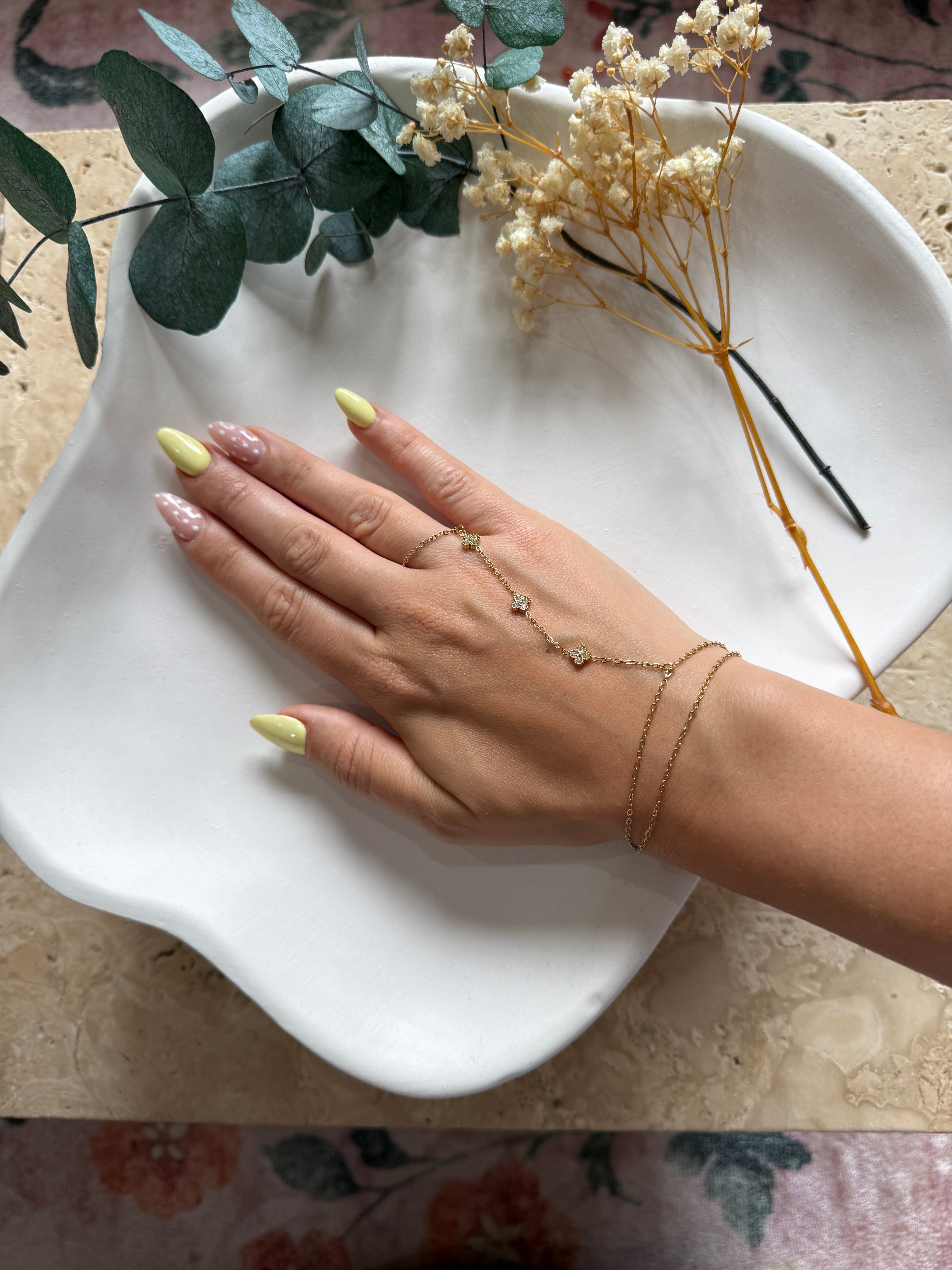 Ring Armband - Flower