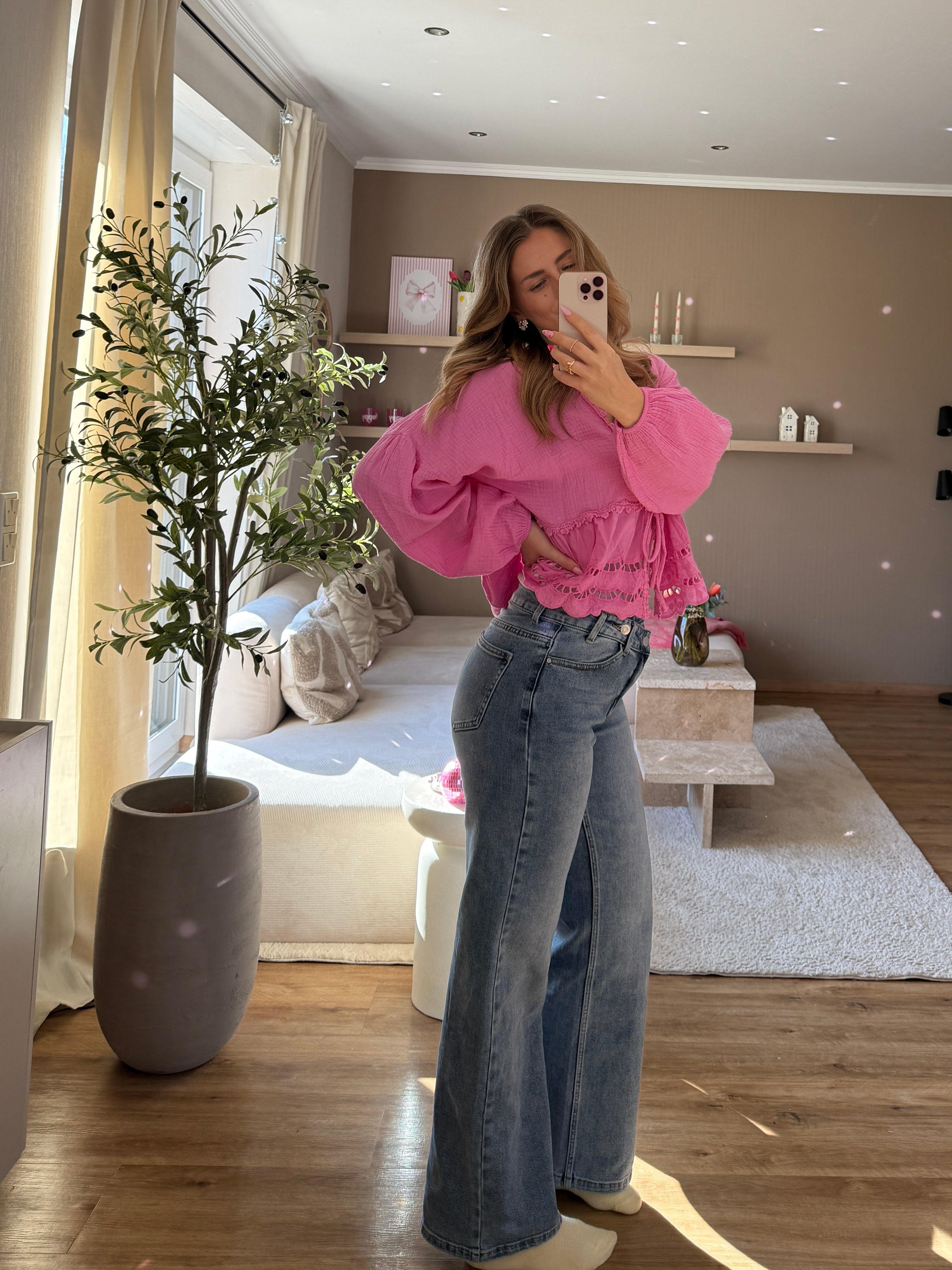 Jeans - asymmetrischer Schnitt
