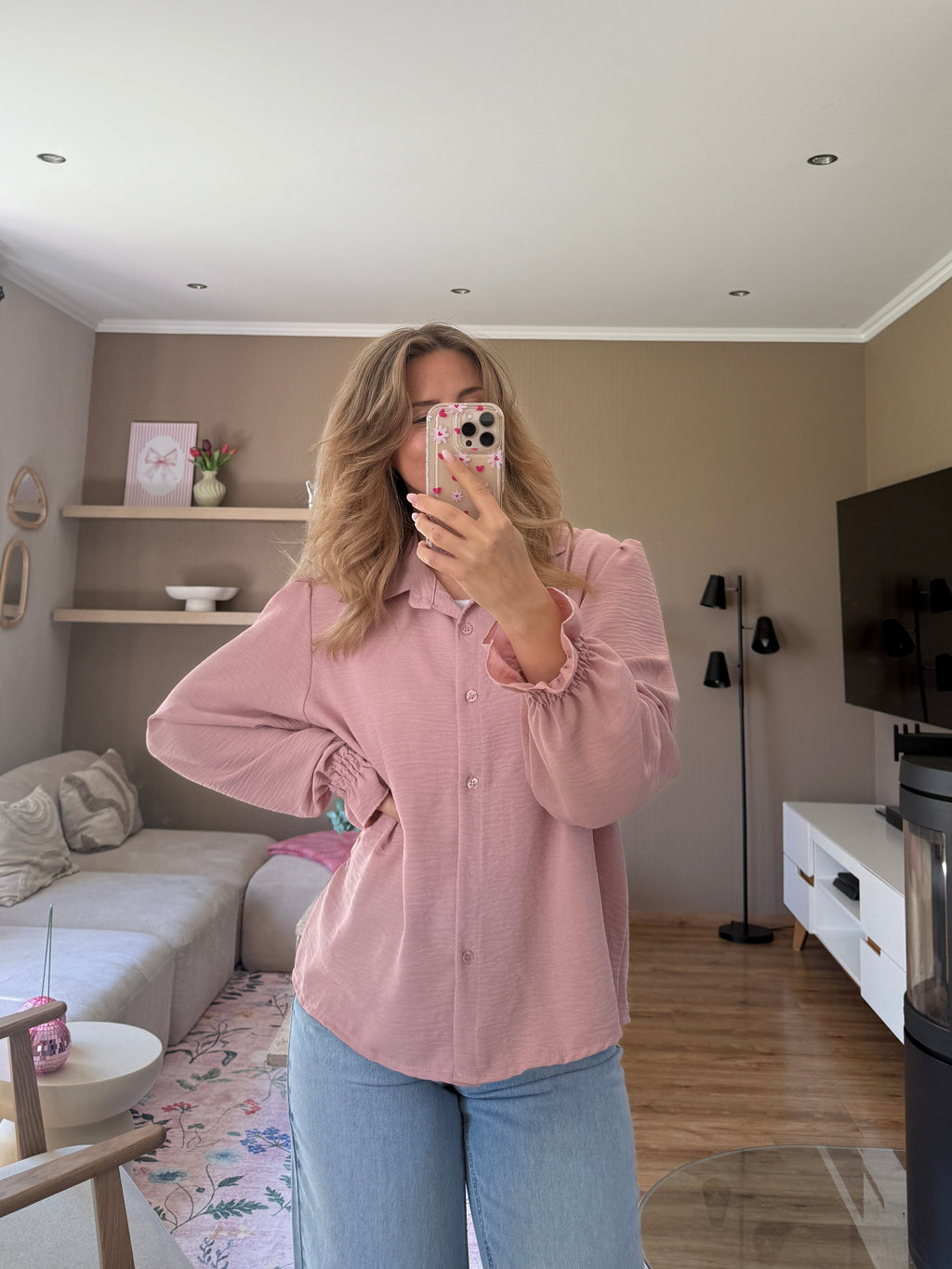 Bluse - Ruffle Touch
