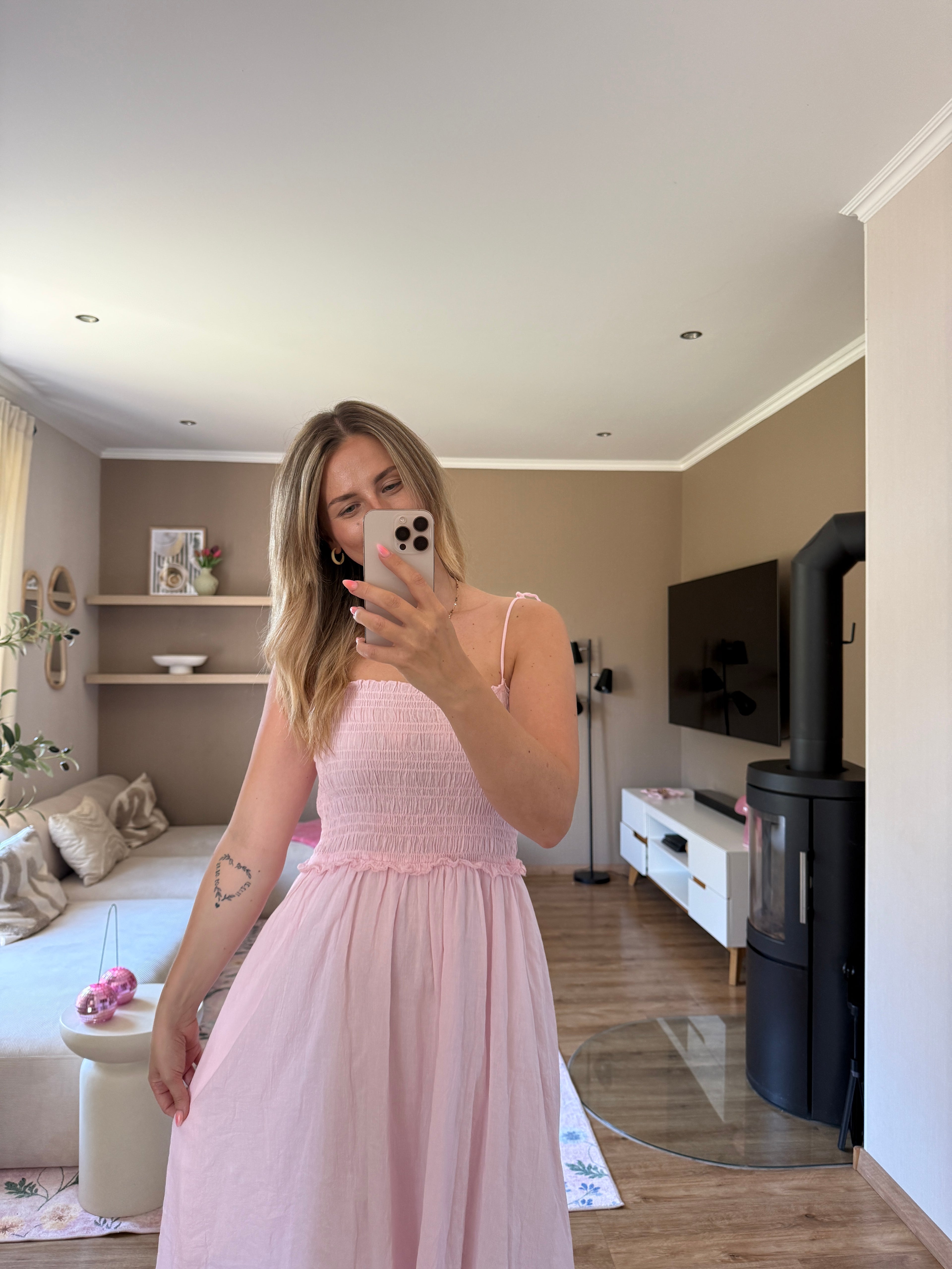 Kleid - Shirred