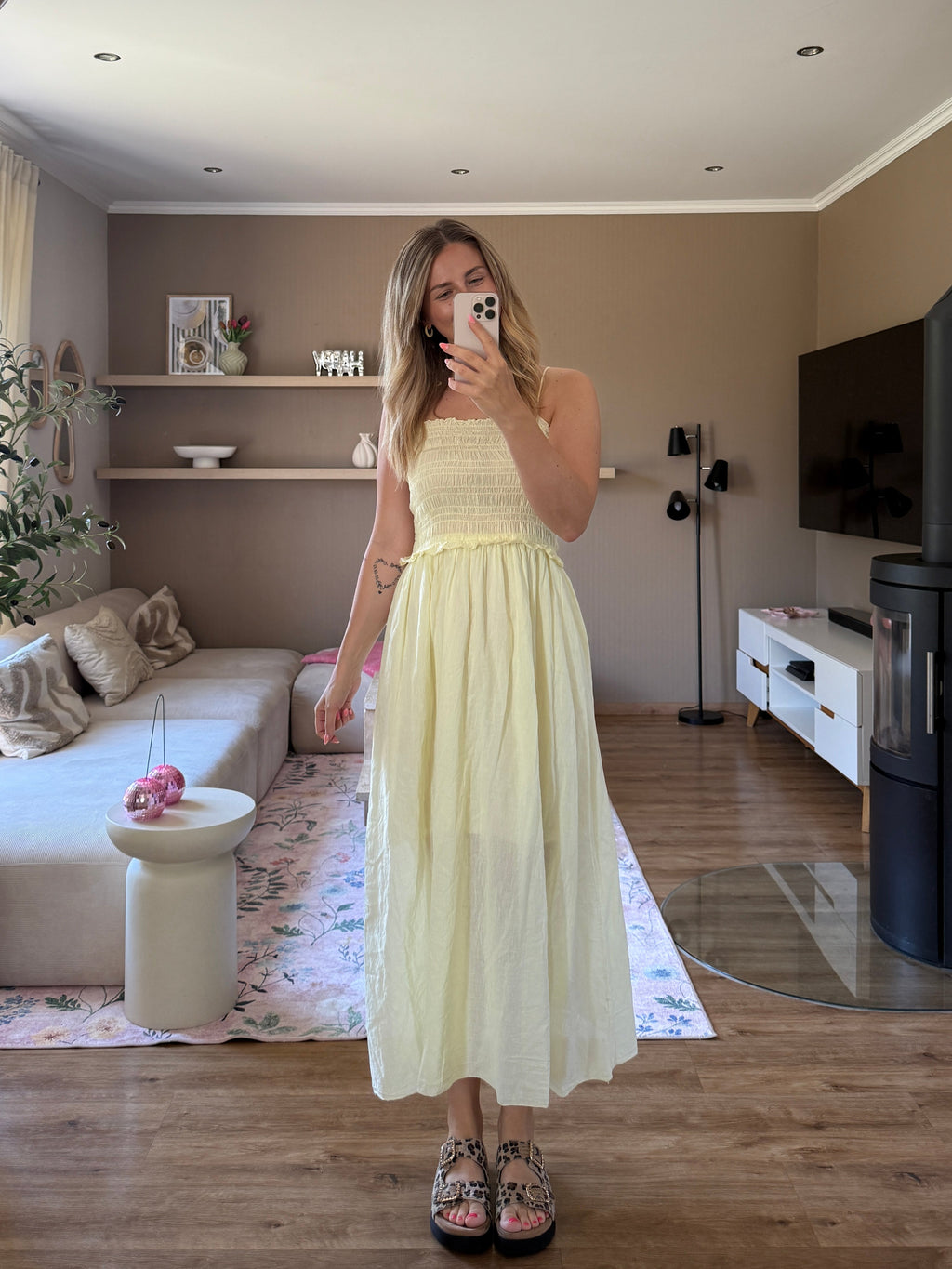 Kleid - Shirred
