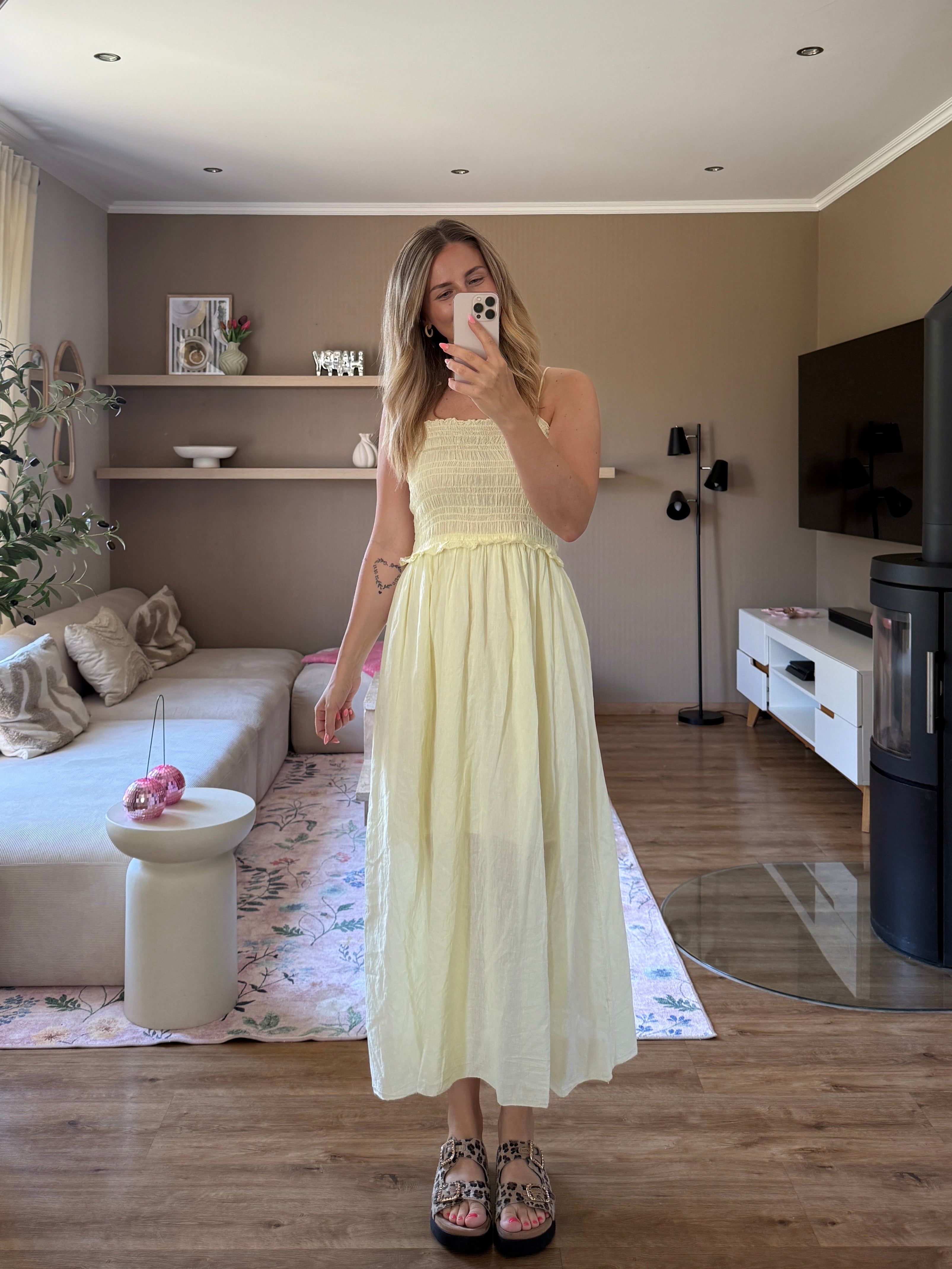 Kleid - Shirred