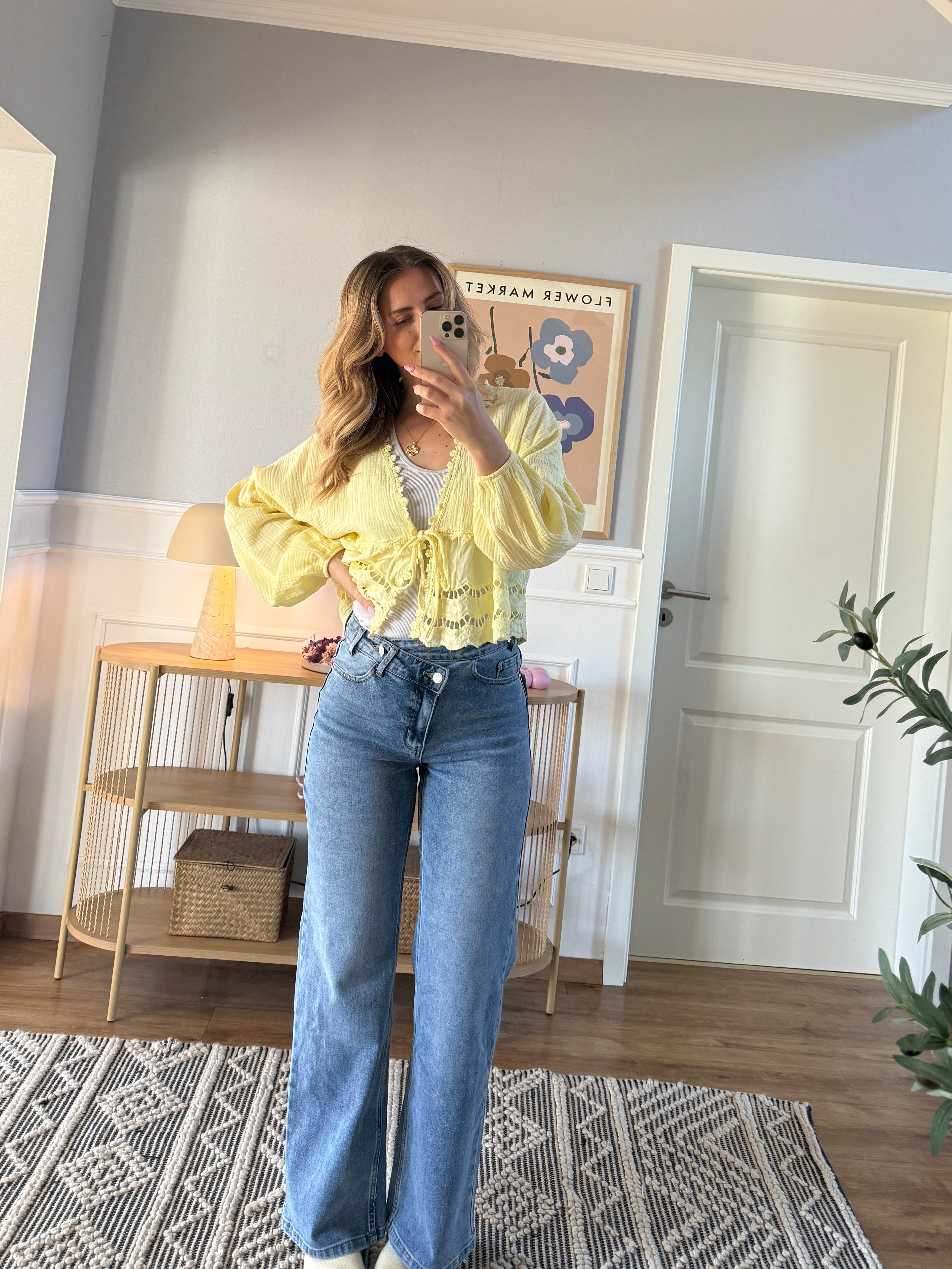 Jeans - asymmetrischer Schnitt