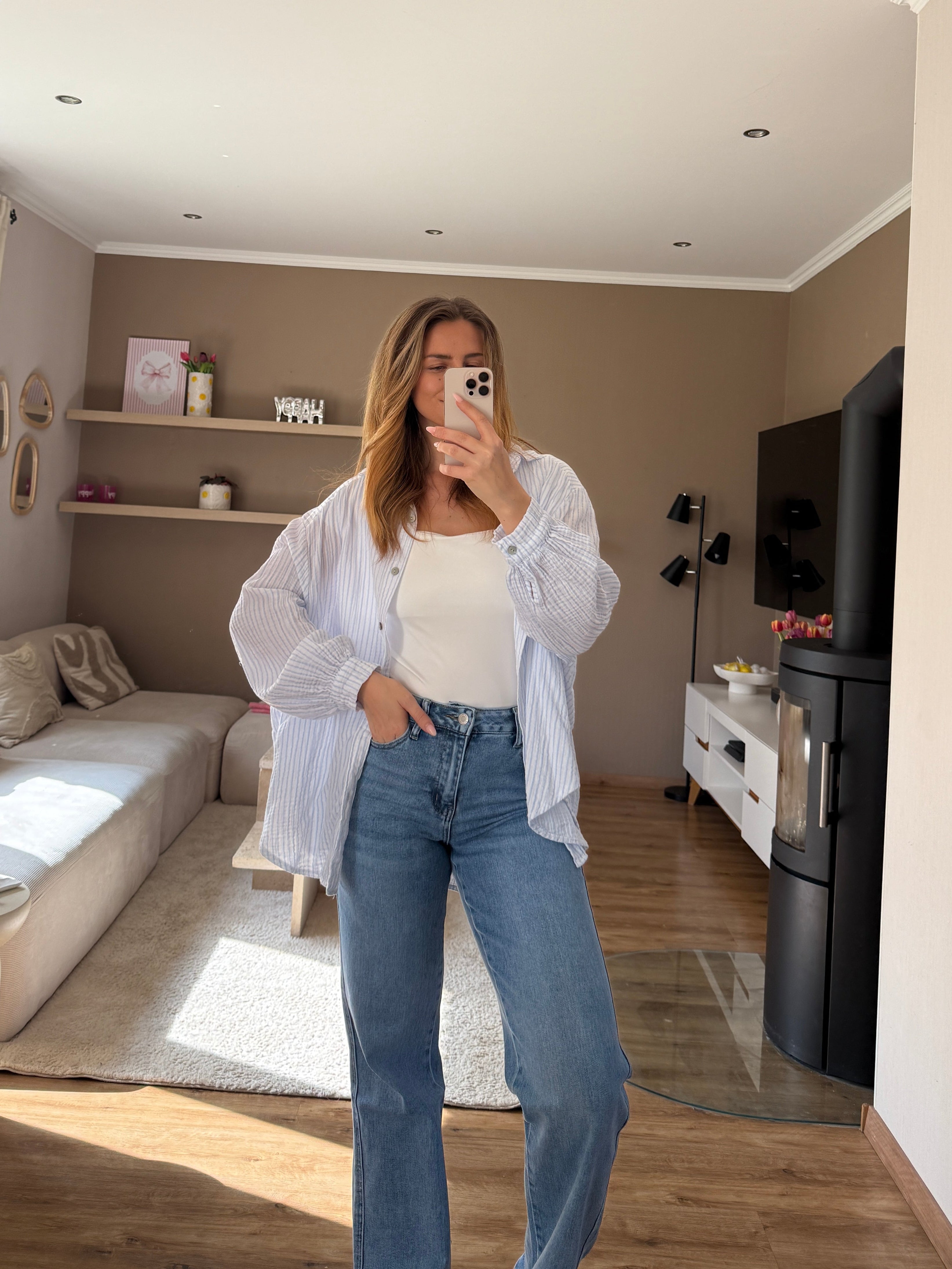 Musselinbluse - Sunny