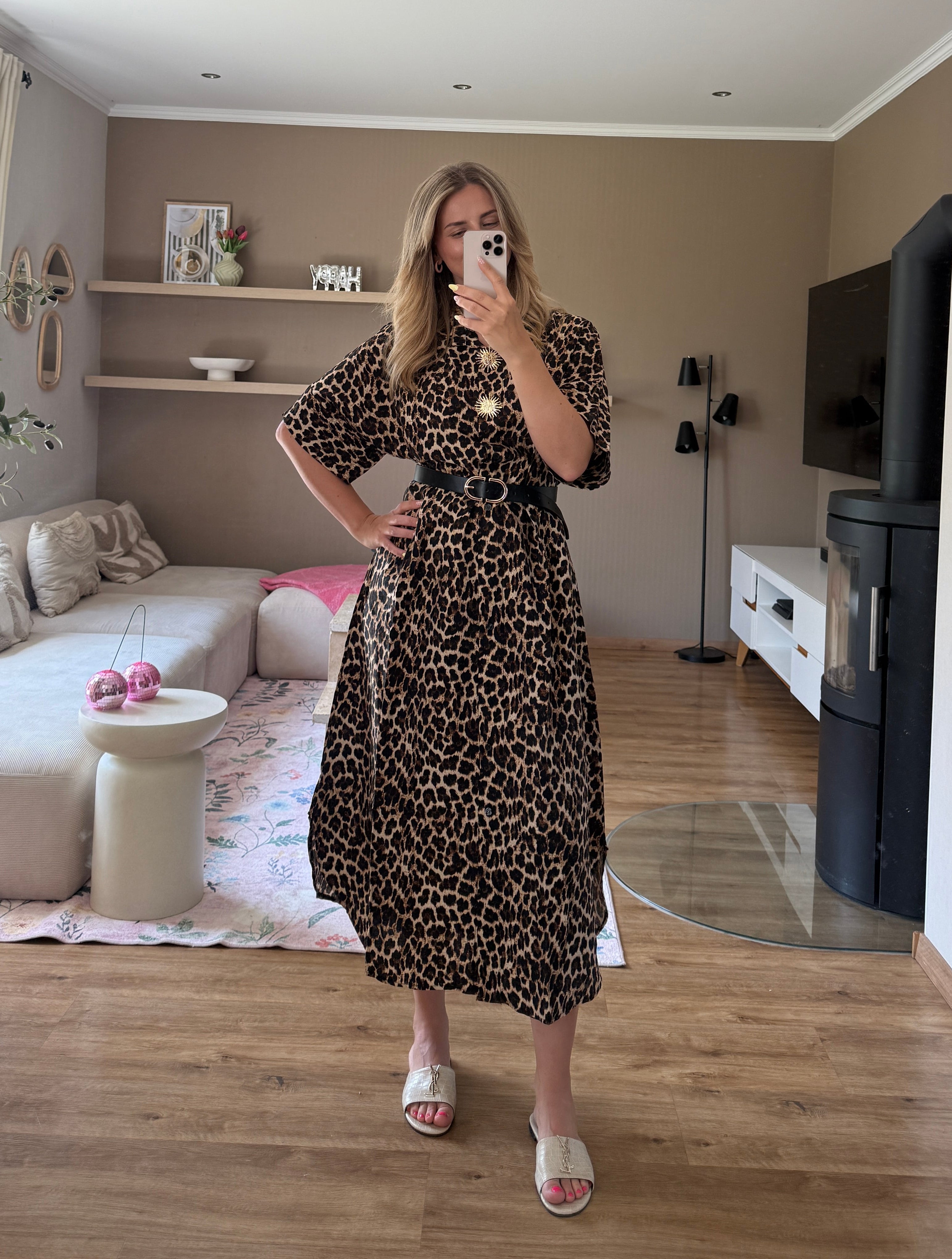 Kleid - Leopard