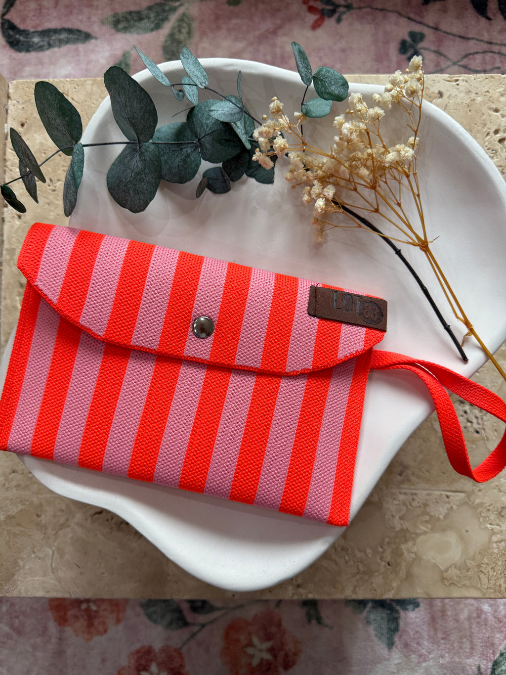 Tasche - Strick-Clutch