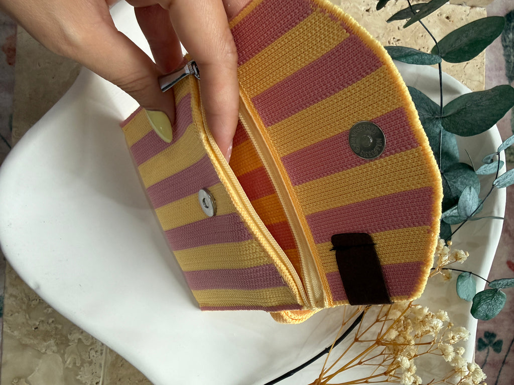 Tasche - Strick-Clutch small