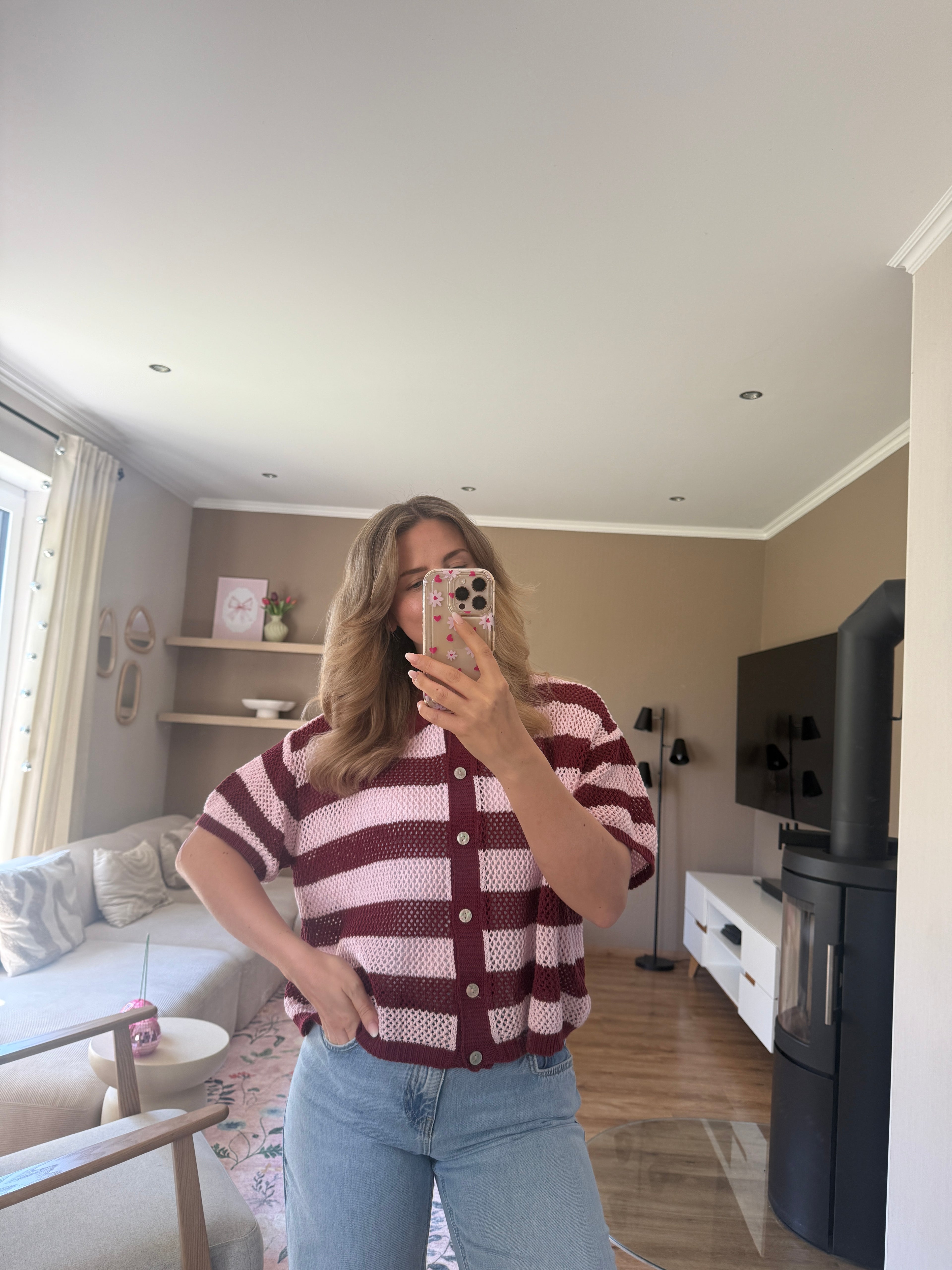 Cardigan - Berry